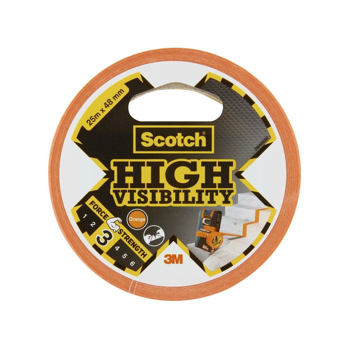 Taśma naprawcza High Visibility 48 mm x 25 m pomarańczowa Scotch