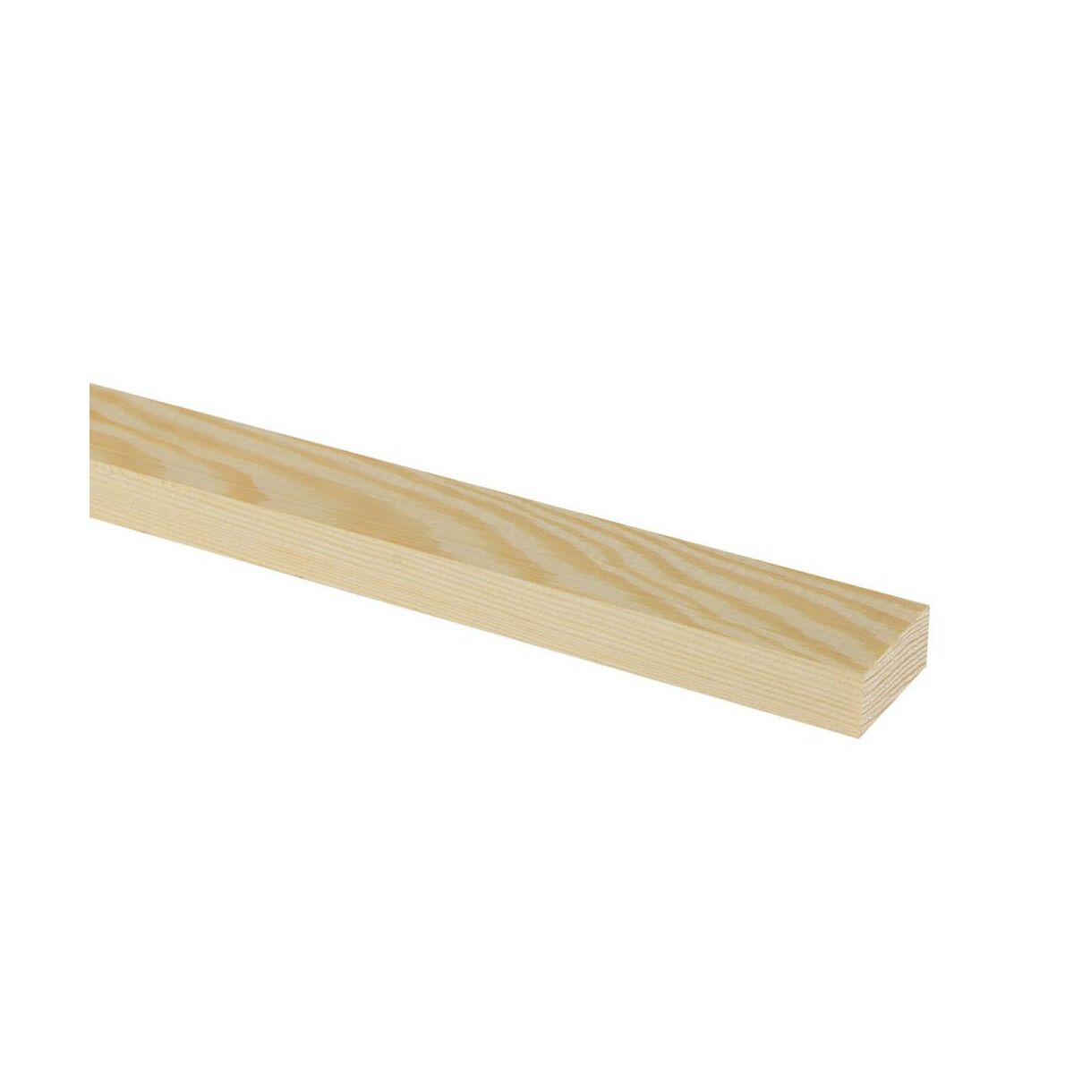 Listwa drewniana prostokątna sosnowa surowa 14x30x1000 mm