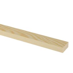Listwa drewniana prostokątna sosnowa surowa 14x30x1000 mm