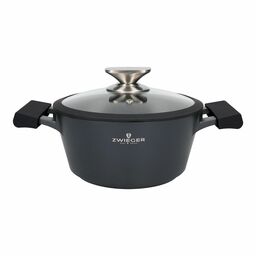 Garnek Black Stone z pokrywką 2 l Zwieger
