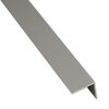 Kątownik PVC 2.6 m x 16 x 16 mm matowy szary STANDERS