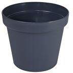 Doniczka plastikowa 26 cm antracytowa PATIO PATROL