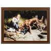 Obraz PRZYJĘCIE CARL REICHERT 78 x 58 cm NIELSEN