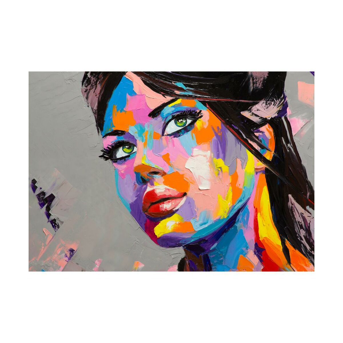 Kanwa Artcanvas Colorful Women 100 x 70 cm