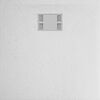 Brodzik do kabiny prysznicowej płaski SLATE 90 x 90 cm SENSEA