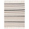 Dywan SCANDI kremowy i brązowy 160 x 230 cm wys. runa 3 mm INSPIRE