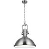 Lampa wisząca MILTON srebrna E27 REALITY