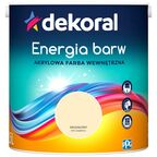 Farba wewnętrzna ENERGIA BARW 2.5 l Migdałowy DEKORAL