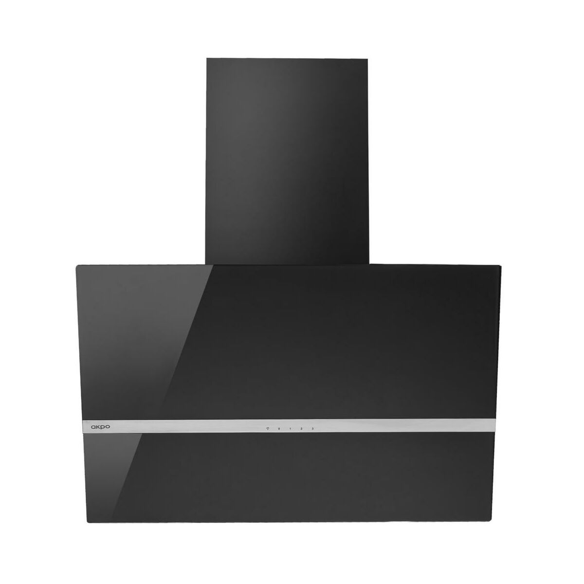 Okap kominowy WK-4 Balance Eco 60 czarny 60 cm Akpo