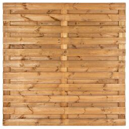Płot szczelny Kansas 180x180 cm pełny drewniany Werth-Holz