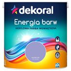 Farba wewnętrzna ENERGIA BARW 2.5 l Majowy Irys DEKORAL