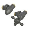 Zestaw termostatyczny KĄTOWY ELEGANT 3/4" x M22 x 1,5 mm LUXRAD