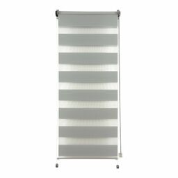Roleta dzień noc Belgrad 62 x 160 cm jasnoszara Inspire