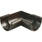 Narożnik wewnętrzny do rynny 125 mm Brązowy Marley