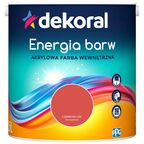 Farba wewnętrzna ENERGIA BARW 2.5 l Czerwony Liść DEKORAL