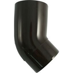 Kolano rynnowe 75 mm/45° Brązowe Marley