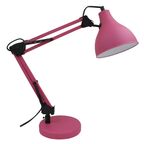 Lampka biurkowa Ennis różowa E27 Inspire