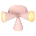 Plafon AMOR jasny róż E14 CANDELLUX