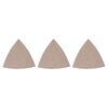 Trójkąt ścierny DELTA SIATKA RZEP P240 108 x 108 mm 3 szt. DEXTER