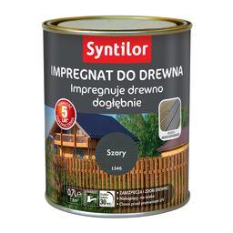 Impregnat do drewna 0.7 l Szary SYNTILOR