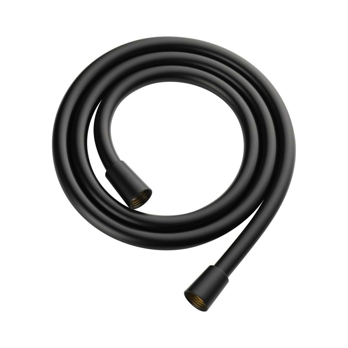 Wąż prysznicowy czarny PVC 150 cm Omnires