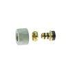 Złączka zaciskowa PEX 3/4" X 16 X 2 mm RAL1013 SCHLOSSER