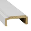 Belka górna ościeżnicy regulowanej 90 Szara 120 - 140 mm Classen