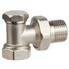 Zawór grzejnikowy powrotny KĄTOWY 1/2" MC PREMIUM