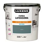 Farba wewnętrzna LATEKSOWA 2.5 l Laguna 2 LUXENS