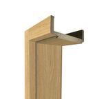 Ościeżnica regulowana do skrzydeł bezprzylgowych 60 Lewa Dąb piaskowy 220 - 260 mm Artens