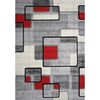 Dywan RUMBA szary 80 x 150 cm wys. runa 13 mm NDS