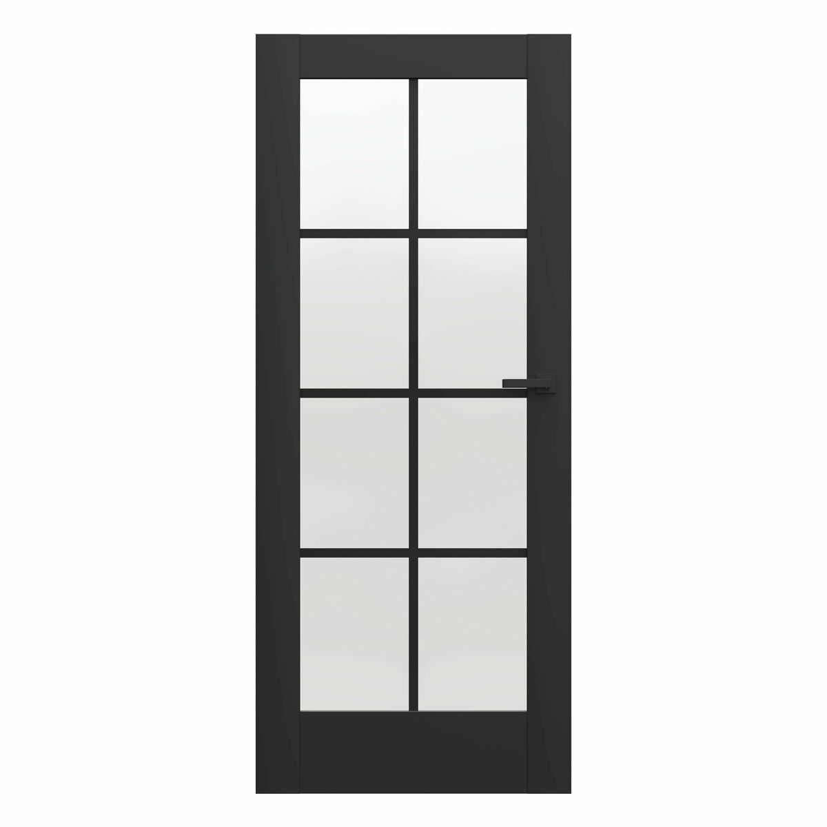 Drzwi wewnętrzne pokojowe Verte Home B5 70 prawe czarne Porta