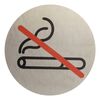 Znak informacyjny 'Zakaz palenia' 7.5x7.5 cm