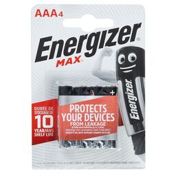 Bateria alkaliczna A MAX AAA E92 4 SZT. ENERGIZER
