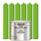 Lazura do drewna DEKORACJA I OCHRONA DREWNA 10 l Zielony słoneczny LUXENS