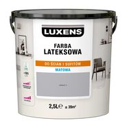 Farba wewnętrzna LATEKSOWA 2.5 l Granit 5 LUXENS