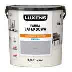 Farba wewnętrzna LATEKSOWA 2.5 l Granit 5 LUXENS