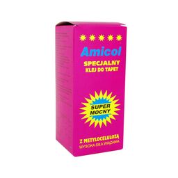 Klej do tapet z metylocelulozą 180 g Amicol