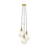 Lampa wisząca BYRON złota E27 INSPIRE