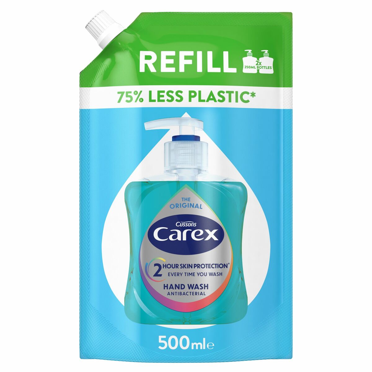 Płyn do mycia rąk Original refill 500 ml Carex
