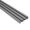 Szyna panelowa 3-torowa ATLANTA 210 cm aluminiowa GARDINIA