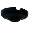 Podsufitka ceramiczna POJEDYNCZA E27 czarna LH0502