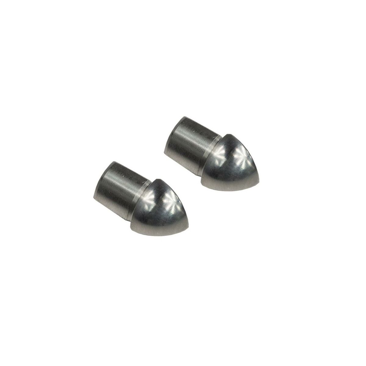Zakończenie narożne zewnetrzne owalne 10 mm Stal nierdzewna 2szt Standers