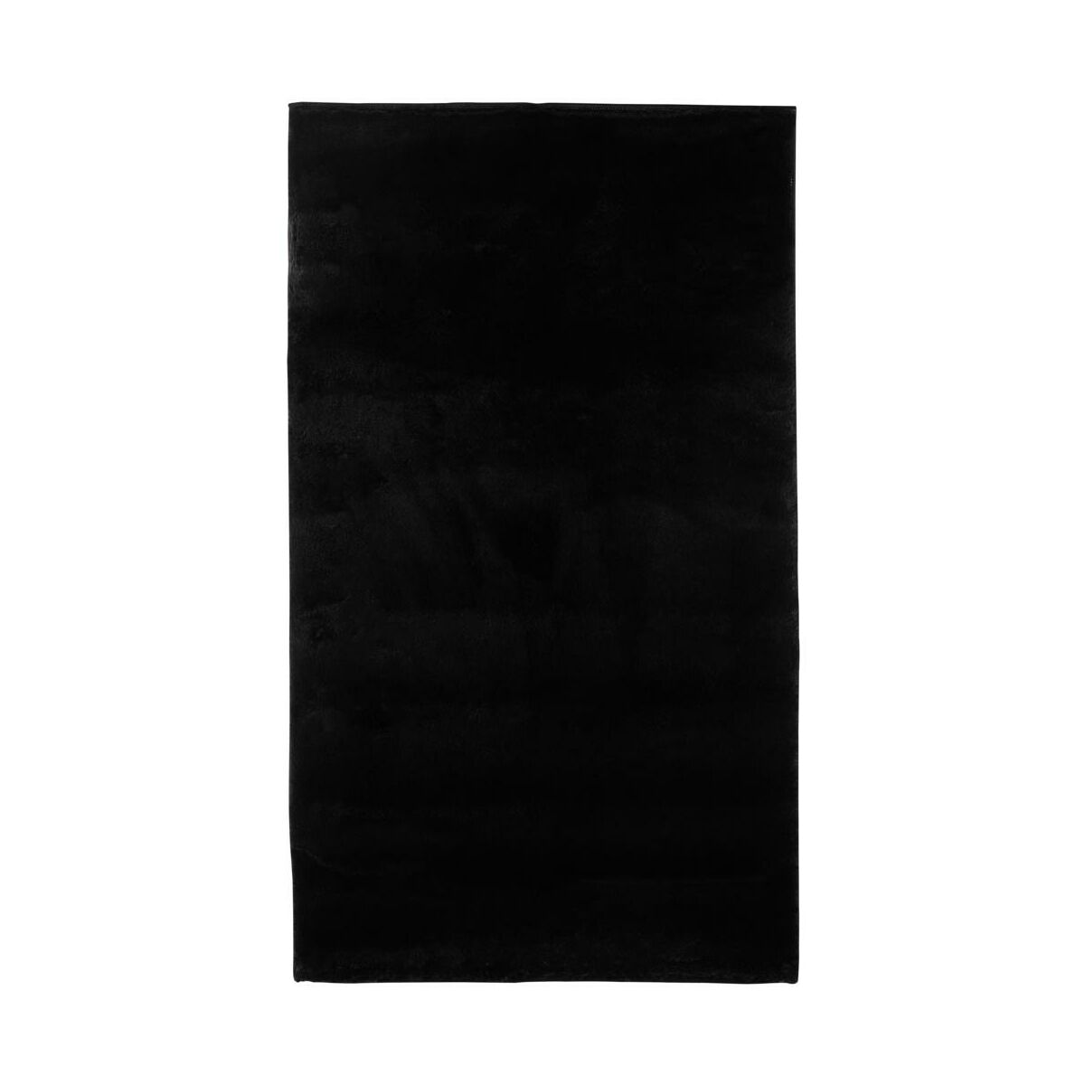 Dywan pluszowy shaggy Rabbii czarny 80 x 140 cm