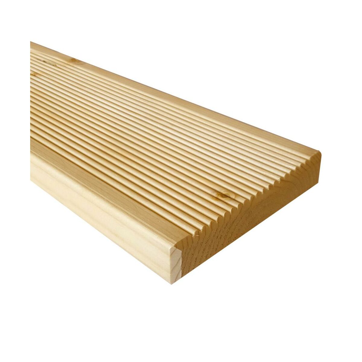Deska tarasowa drewniana 14.5x250x2.4 cm Świerk DLH