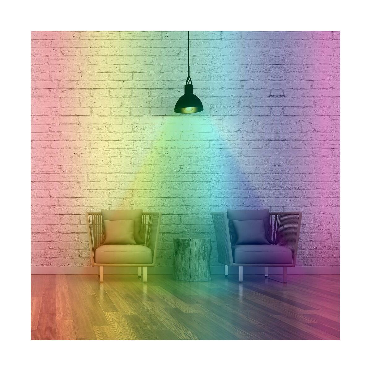 Żarówka LED E27 TUYA (230 V) 11 W 1055 lm RGB WIFI POLUX