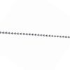 Łańcuszek kulkowy 3.2 mm x 15 m / 10 kg mosiężny chromowany STANDERS