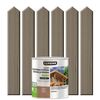 Lazura do drewna DŁUGOTRWAŁA OCHRONA I DEKORACJA DREWNA 0.75 l Szary beton LUXENS