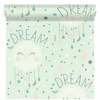 Tapeta dla dzieci Dreamcatcher niebieska papierowa