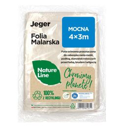 Folia malarska Nature Line Mocna 4 x 3 m Jeger